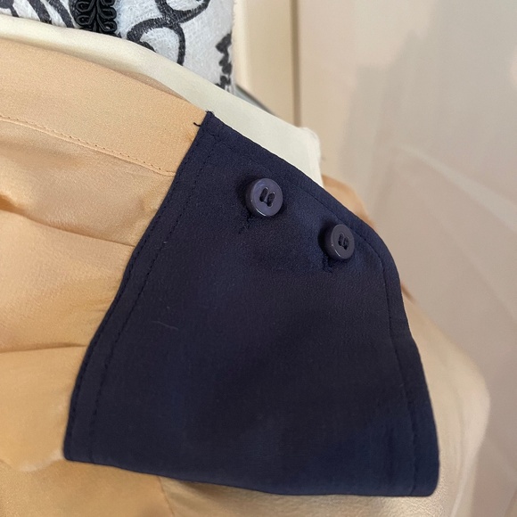 NWT! See By Chloe Colorblock Silk Blouse IT 44 ASO Kim Kardashian - Picture 9 of 16